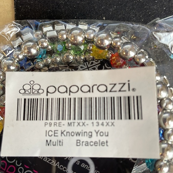 Paparazzi multi color Coil Bracelet - Picture 3 of 3